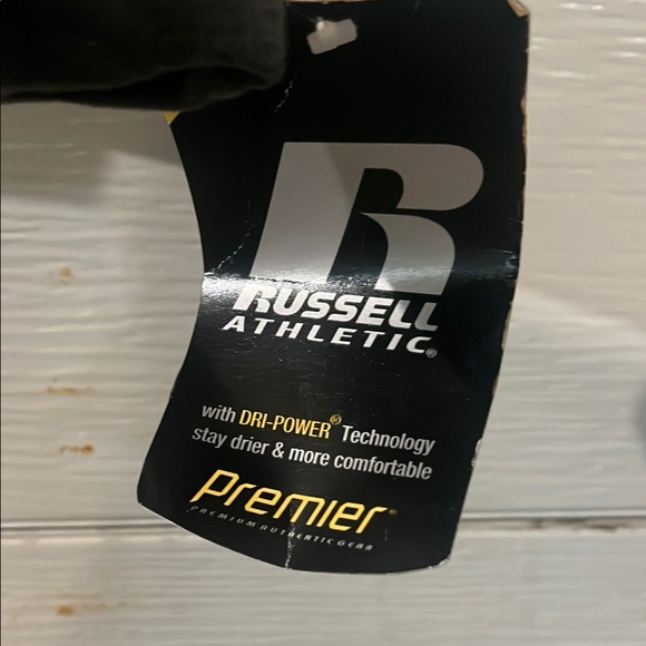 Dark Gray Russell Hoodie with Logo - Picture 2 of 4